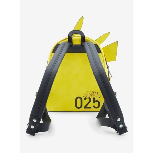 Loungefly Pokémon Pikachu Smiling Mini Backpack - Picture 3 of 5